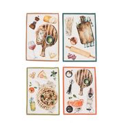 Набор кухонных полотенец Italian cuisine 50х70см 29489-FOODtowel-4set