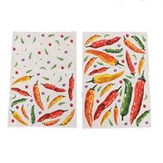 ����� �������� ��������� Chili 50�70�� 85016-CHILItowel-2set