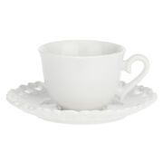 Чашка для кофе с блюдцем Valentino 80мл P003900015
