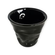 Стакан для эспрессо Мятый черный 100мл 051-0046