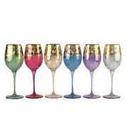 Набор бокалов для вина Premium Veneziano Art 4833 COLOR