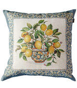 Наволочка декоративная Лимоны в горшке 45х45см 4823093461925