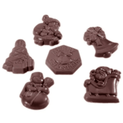 Форма для шоколада Рождество 4,3х3,2см 2260 CW