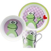Набор детской посуды Funny Green Frog 9700/70570/3070