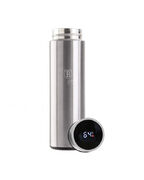 Термос с датчиком температуры Black Silver 450мл BH-7956