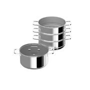 Пароварка многоуровневая Helix 28см 1315161