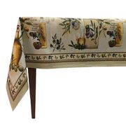 Скатерть с тефлоновой пропиткой Оливки 140х240см OlivesTMantel-140x240LMH