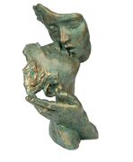 Скульптура Поцелуй 25х15х30см Ang319