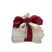 ����� ��������� Gloria White 30�30�� 32458-GLORIAtowel-WHITE