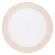 Коврик сервировочный бело-бежевый 38см AR3324BGW