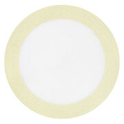 Коврик сервировочный бело-зеленый 38см AR3324GNW