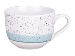 Кружка Siena бело-голубая 500мл AR2950SWB