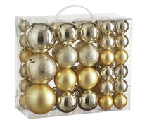 Набор ёлочных игрушек 4/6/8см 8720967923465