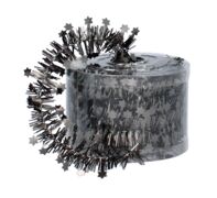 Мишура декоративная со звездами графит 7м 5900779853348_2