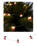 Гирлянда светодиодная Снеговик 2,2м 5900779880207