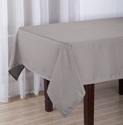 Скатерть водоотталкивающая Figures Silver 180х140см 04-TC-1548-1