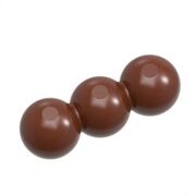 Форма для шоколада Батончик с 3 шариками 7,5х27х13см 12126 CW