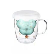 Кружка с двойными стенками с крышкой 320мл KM-9018