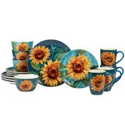 Столовый сервиз Золотистые Подсолнухи 4/16 31440-41-42-43