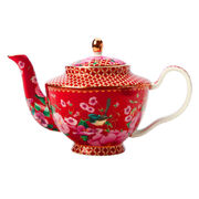 Чайник заварочный с крышкой и ситечком Teas & C's Silk Road Cherry Red 1л HV0159