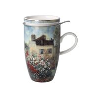 Кружка с крышкой и ситечком Claude Monet Дом художника 450мл 67-063-11-1