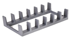 Держатель для крышек 28х14,5х9см 00660