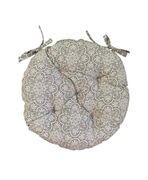 Подушка для стула Агата Кружево капучино 40см 4823093425941