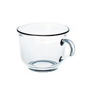 Кружка Прозрачная Black coffe 220мл mz731471