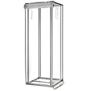 Чехол на тележку для тарелок 63x73x175см A46220