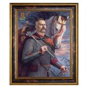 Картина-портрет Герои казацкой Украины Гетман Иван Богун 39х47см PLR31/38-UA3