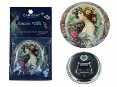 Откривалка для бутылок Альфонс Муха Весна 5,6см 125-2026