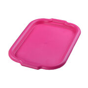 Таця 39,8х29,5см P079-IH-рожевий