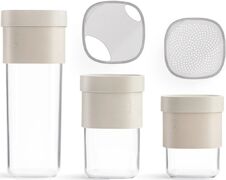 Набор контейнеров для сыпучих Save&Store беж 883040