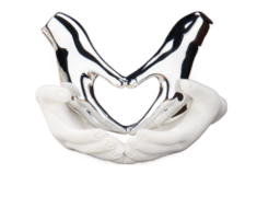 Статуэтка Руки-сердце 14х10см 6809/785