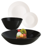 Столовый сервиз Lillie Black&White 6/19 X1202