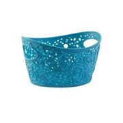 Корзина 23х19х13см 2377-IH-аквамарин
