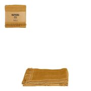 Набор салфеток сервировочных Villia ocher 40х40см 1119394