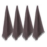 Набор салфеток сервировочных Villia gray 40х40см 1119393