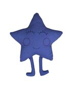 Подушка декоративная Звезда синяя 36х78см 4823093406018