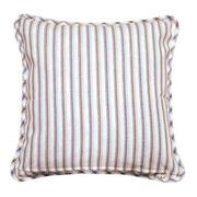 Наволочка декоративная Кантри коричневая 45х45см 4823093412286