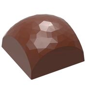 Форма для шоколада Квадрат с гранями пралине 2,5х2,5х1,5см 12062 CW