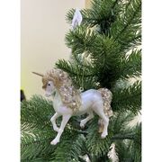 Ёлочная игрушка Единорог 11см 25213