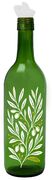 Бутылка для масла Emerald Green Olive Branch 750мл 151150-087