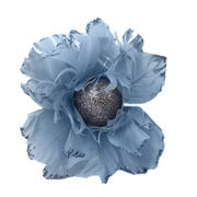 Набор ёлочных игрушек Цветок синий 11,5см 5900410979536