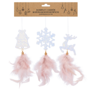 Набір ялинкових іграшок 22см 5900779855861