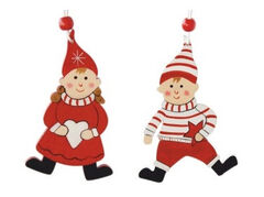 Набір ялинкових іграшок Діти 10см 5901292676643_1