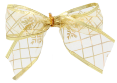 Набір бантиків декоративних золото 10см 5900779853737_1