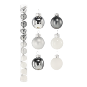 Набір ялинкових іграшок 3см 5900779882195