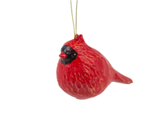 Ёлочная игрушка Красный кардинал 8,5х7х7,5см 919-388 - в интернет-магазине Мир посуды Ёлочная игрушка Красный кардинал 8,5х7х7,5см 919-388 - Мир посуды