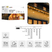 Гирлянда Бахрома 12м 5900779879843